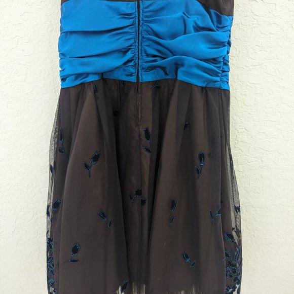 Masquerade Vintage Y2K Formal Prom Dress Tulle Glitter Ball Gown Size 13/14 NWT - Picture 9 of 10